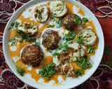 A picture of step 16 of Royal Paneer Anjeer kofta.