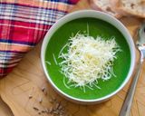 🥦 Brokkolis - spenótos főzelék reszelt sajttal 💚 recept fázis 4 fotója