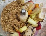 Foto langkah ke 1 dari resep Sate Lilit Ayam.