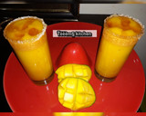 A picture of step 4 of Mango smoothie.