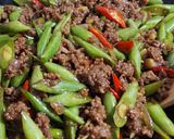 Foto langkah ke 3 dari resep Tumis Daging Cincang.
