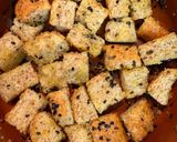 Foto del paso 3 de la receta: Picatostes integrales con sésamo negro en freidora de aire