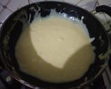 A picture of step 2 of Cranberry Fudge.
