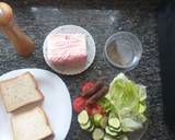 Veggies n Sausage sandwich #Photography Challenge recipe step 1 photo