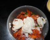 A picture of step 1 of Monacco Mayo Veggie Bites.
