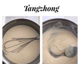 A picture of step 1 of Roti Boy or Mexican bun (Uniquely Malaysian).