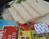 A picture of step 1 of Peri peri Bread.