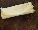 A picture of step 7 of Banana French toast roll ups with peanut sauce. #breakfastideas.