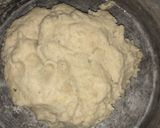 A picture of step 3 of Burger stuffed potatoes bread.