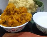 নিরামিষ দুধ ফুলকপি(niramish doodh fulkopi recipe in Bengali) রেসিপি ধাপ - 3 ছবি