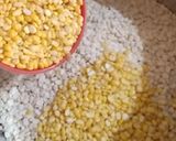 A picture of step 1 of Dahi Vada.