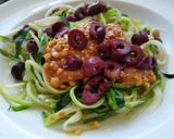 A picture of step 4 of [3-Ingredient 5-Minute Lunch] Zucchini Noodles.