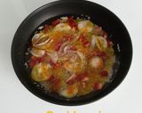 Foto del paso 3 de la receta Arroz con complementos en Placa de inducción (8 ingredientes)