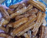A picture of step 12 of Churros.