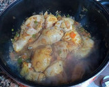 Foto del paso 6 de la receta: Estofado de pollo con champiñones, zanahoria y patatas
