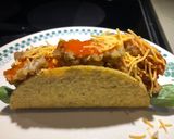 A picture of step 4 of Quick and Easy Spicy Chicken Strip Tacos.