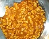 A picture of step 4 of Peanut Jaggery chikki.