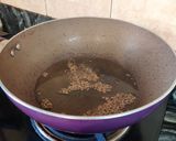 A picture of step 3 of Kala Chana Masala.