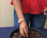 A picture of step 8 of Healthy chocolate chip cookies.