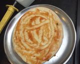 A picture of step 10 of Pav Bhaji Pizza.