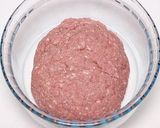 A picture of step 1 of Mutton keema kebab.