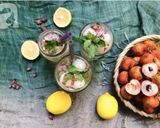 Hình bước làm 3 của món Trà Hoa Hồng Trái Vải