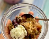 A picture of step 6 of Oaty Fruit Crumble.