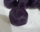 Foto langkah ke 3 dari resep Cenil / cilok ubi ungu praktis.