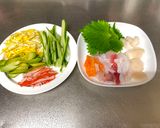 A picture of step 1 of Japanese Sushi Roll♡.