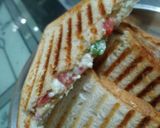 A picture of step 5 of Veg grilled sandwich.