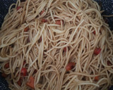 Foto del paso 4 de la receta: Spaghetti con verduras salteadas