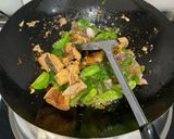 Foto langkah ke 6 dari resep Ikan (asin) Jambal Masak Hijau.
