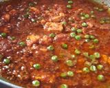 A picture of step 9 of Matar paneer masala (suhana makhanwala mix).