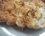 Virslivel töltött tortilla air fryerben sütve recept fázis 6 fotója