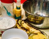 Foto langkah ke 1 dari resep Pancake Pisang Keju.