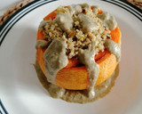 Foto del paso 14 de la receta: Calabaza rellena de quinoa y champiñones