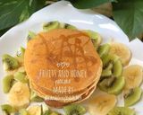 Foto langkah ke 3 dari resep 22. PANCAKE WITH THE FRUITS made by @adindahwytnskitchen 🌻.