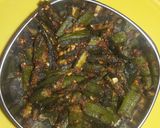 झटपट भरली भेंडी (bharli bhendi recipe in marathi) रेसिपी स्टेप 8 फोटो