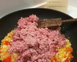 Gambar langkah 6 resipi Phat Kaphrao Daging Cincang.