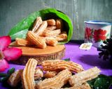 Foto langkah ke 8 dari resep ×× Churros (satu telur, tanpa mixer).