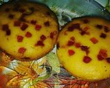 A picture of step 3 of Custard muffins.