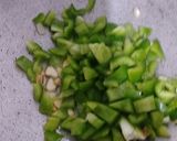 A picture of step 2 of Chat Pati Chapati (wraps).