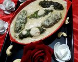 পালং চিকেন কিমার মালাই পুলি (palang chicken keemar puli recipe in Bengali) রেসিপির ধাপ 4 ছবি