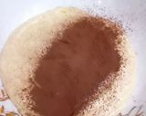 A picture of step 7 of Marbel cake 🎂🎂.