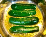 A picture of step 5 of Roasted Zucchini.