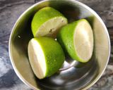 A picture of step 10 of Gondhoraj lemon paneer.
