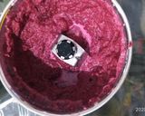 A picture of step 1 of Beetroot buns burger.