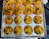 Foto langkah ke 10 dari resep Sweet Chicken & Cheese Muffin.
