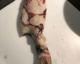 A picture of step 5 of Stuffed squid linguine🦑.