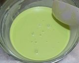 Foto langkah ke 4 dari resep Kue Mangkuk Pandan.